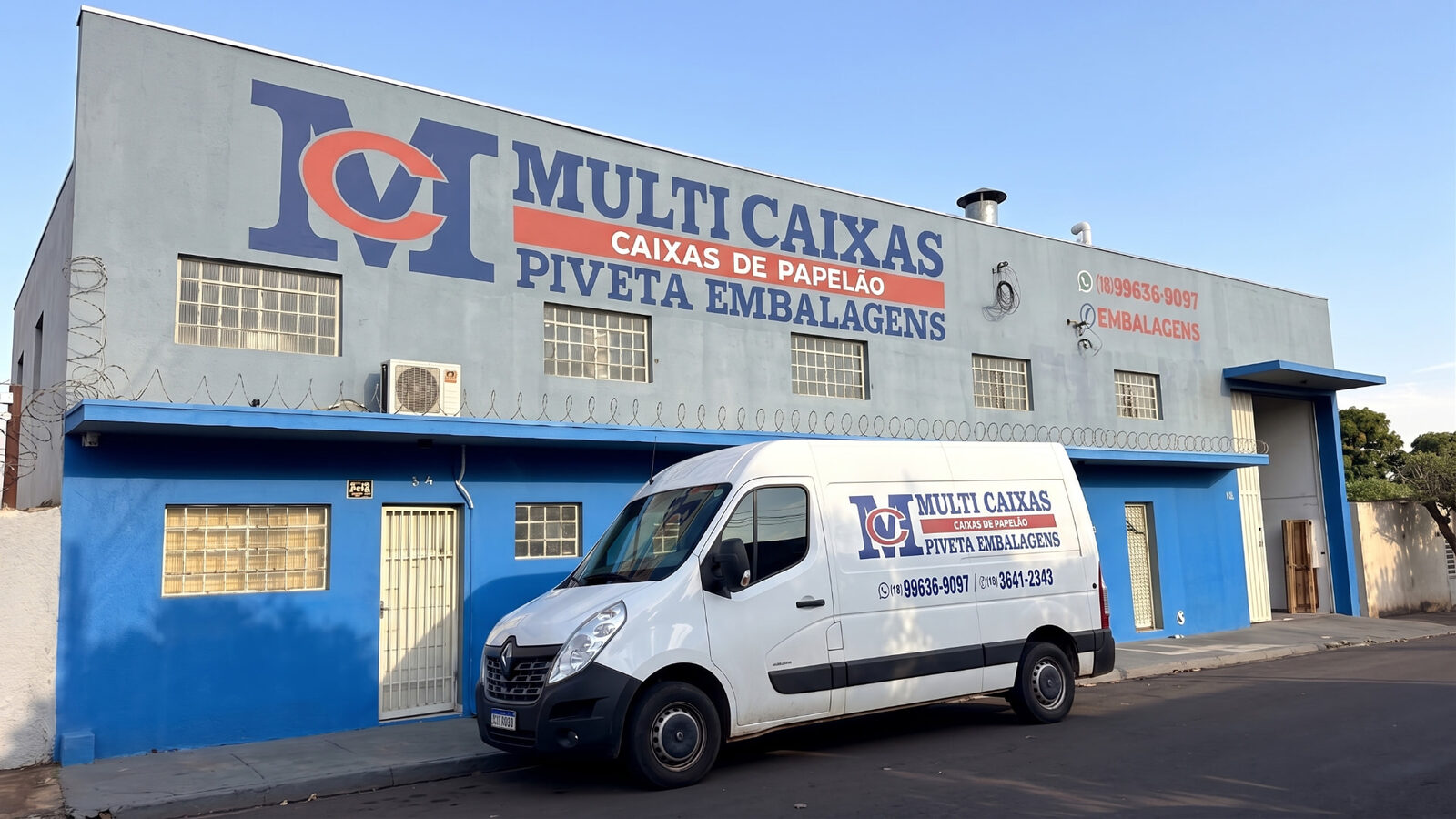 Fachada da Multi Caixas em Birigui - SP